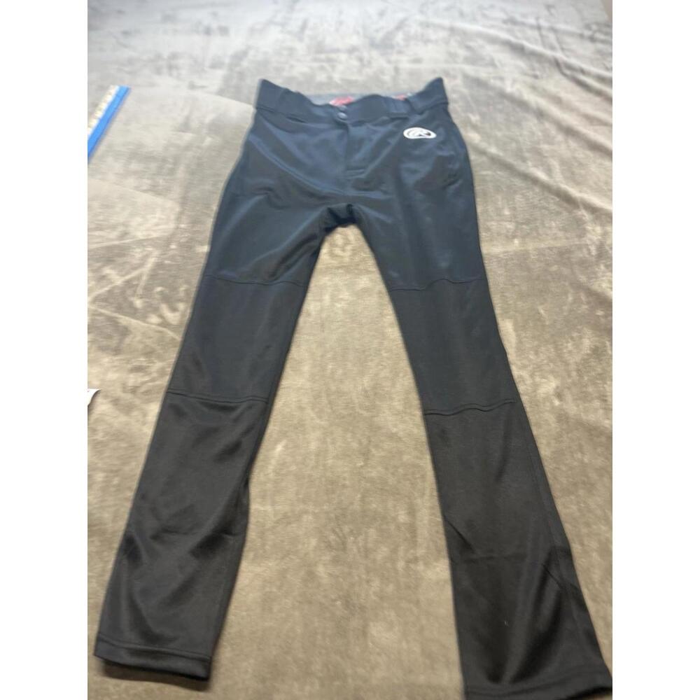 Rawlings Pro Dri Jogger Fit Youth Boys Baseball Pants - Black Xxl